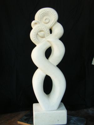 Manaia
A twisty form standing 75omm tall (with base)
(SOLD)
