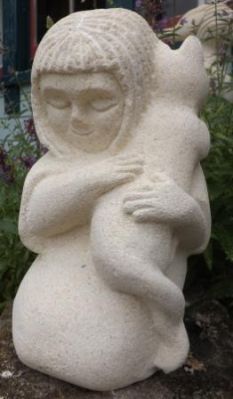 Cuddle-time (in gumboots)
"I love you sooooooo much Boo... I don't know why you keep running away from me?"
(Boo is my cat)
(SOLD)
