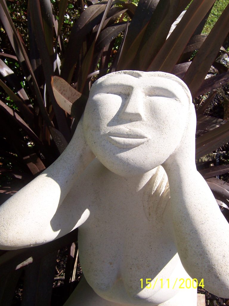 Exposed to the elements - face view